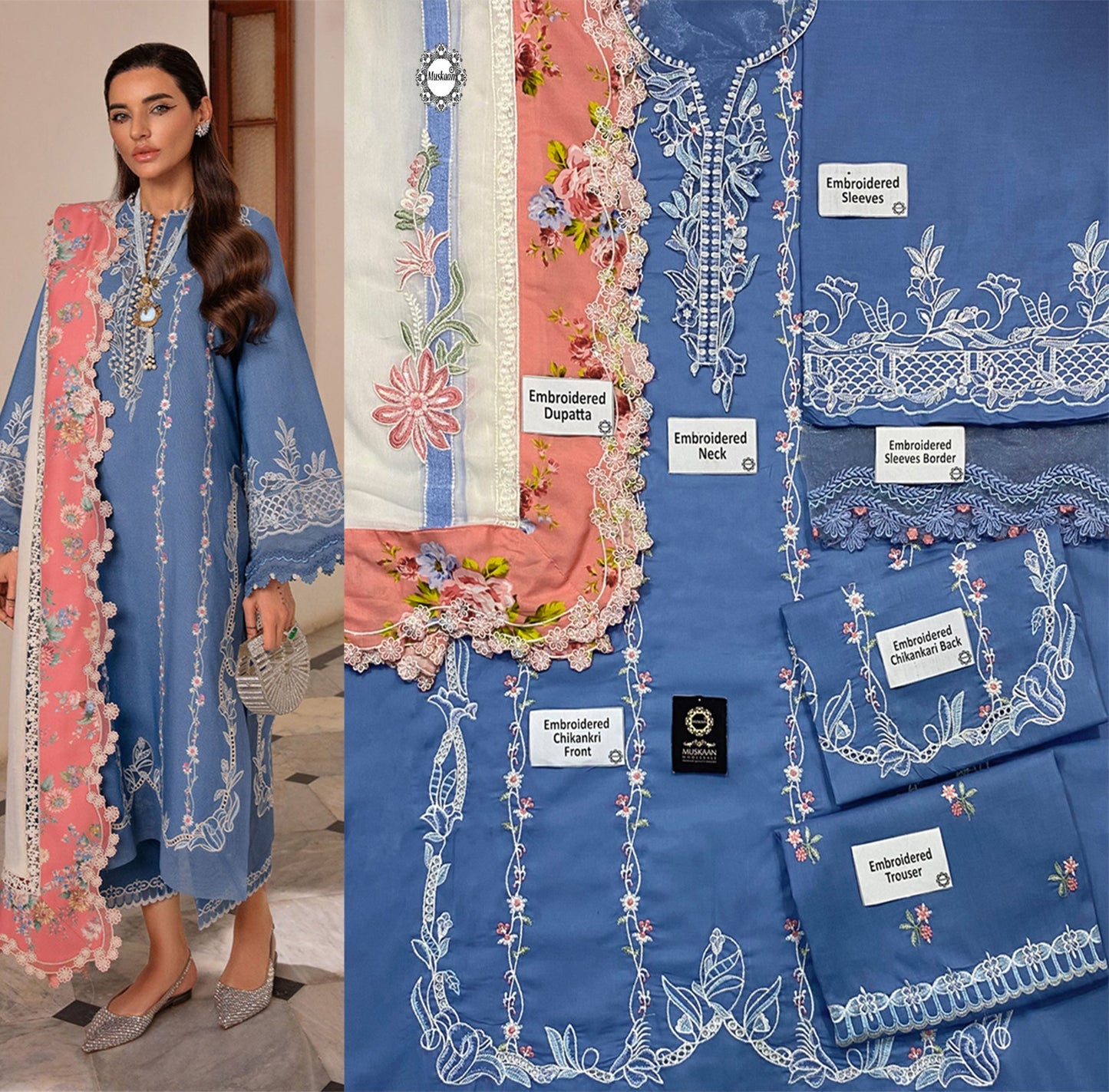 Embroidered Luxury Lawn