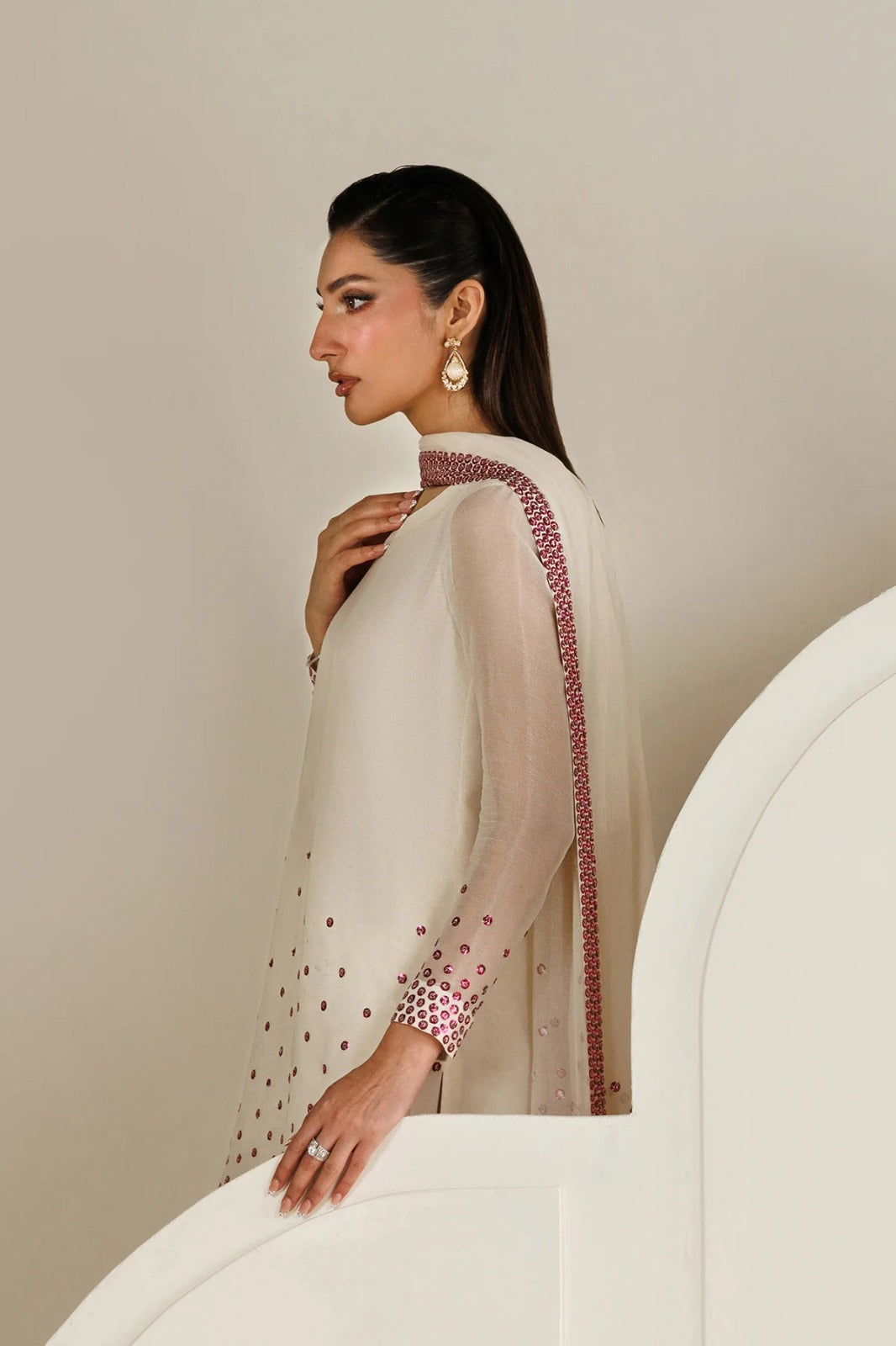 Luxury Embroidered Chiffon