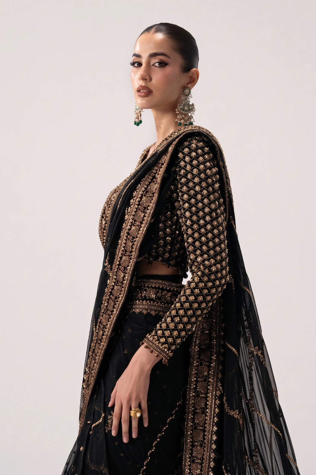 The Grand Occasion Saree Chiffon Wedding