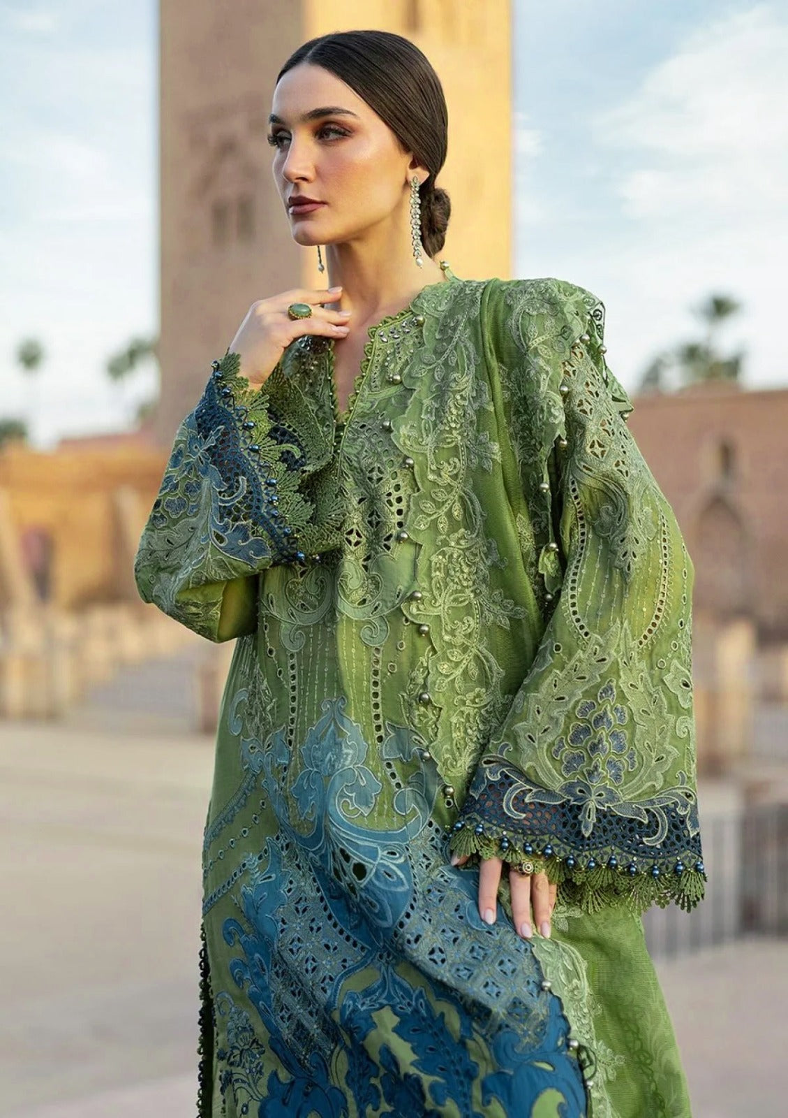 Luxury Lawn Embroidered | Chikankari