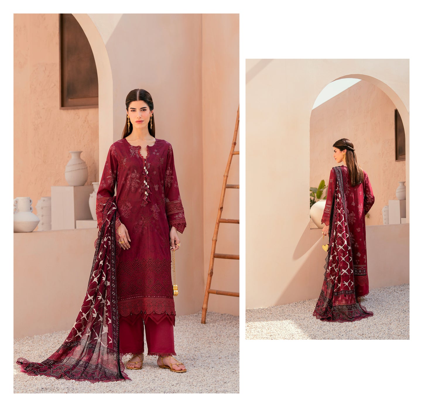 EMBROIDERED LAWN