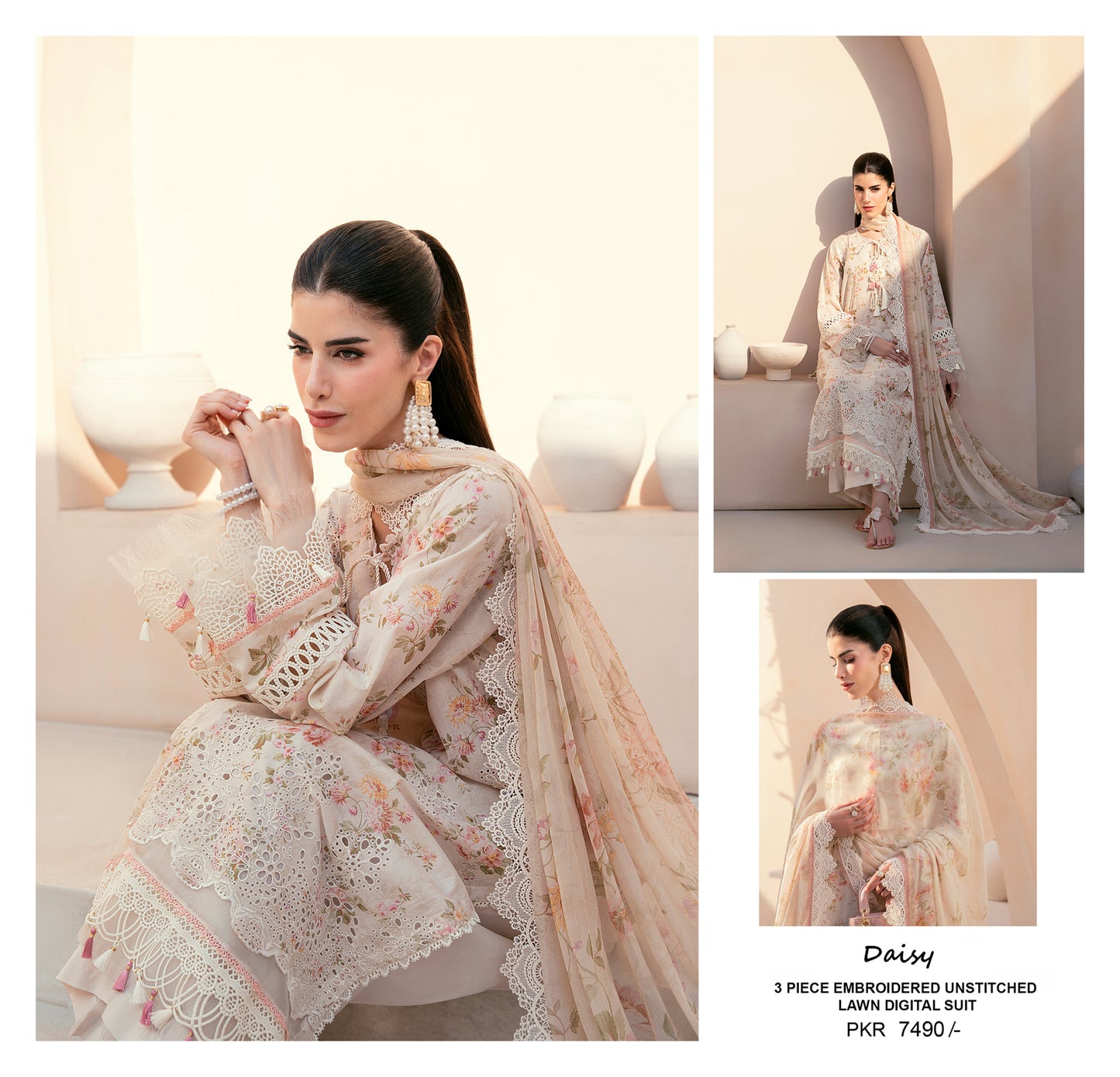 EMBROIDERED LAWN