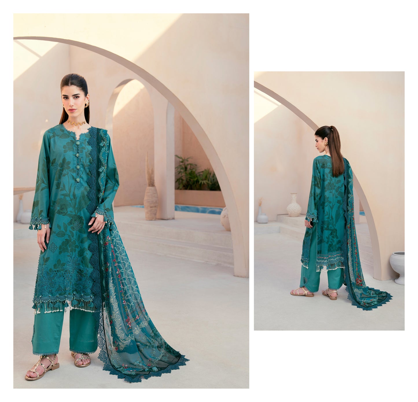EMBROIDERED LAWN