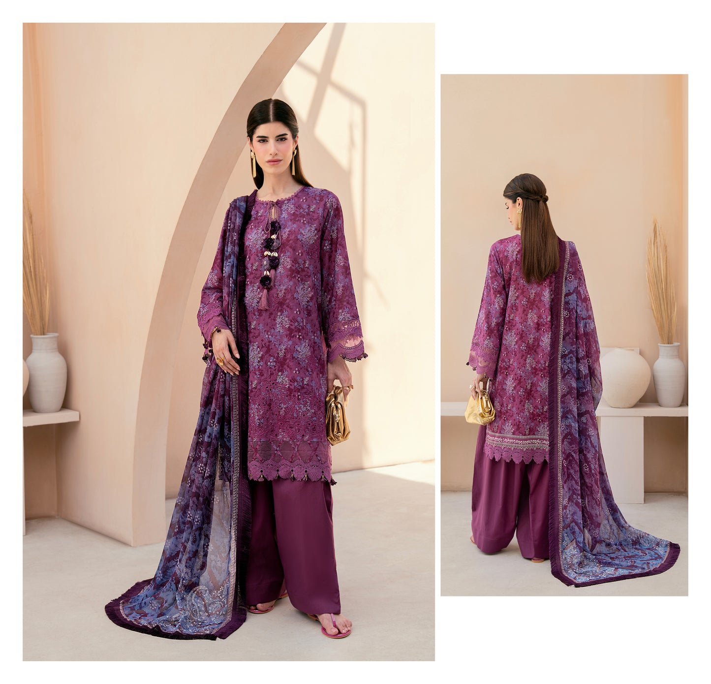 EMBROIDERED LAWN