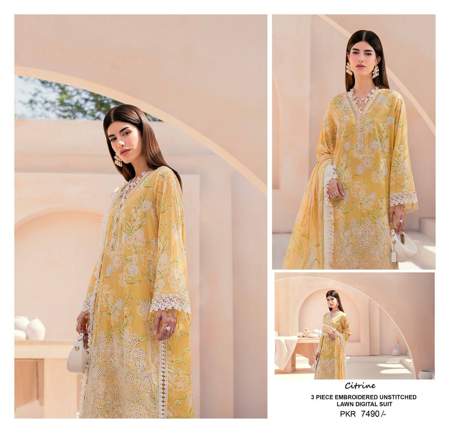 EMBROIDERED LAWN