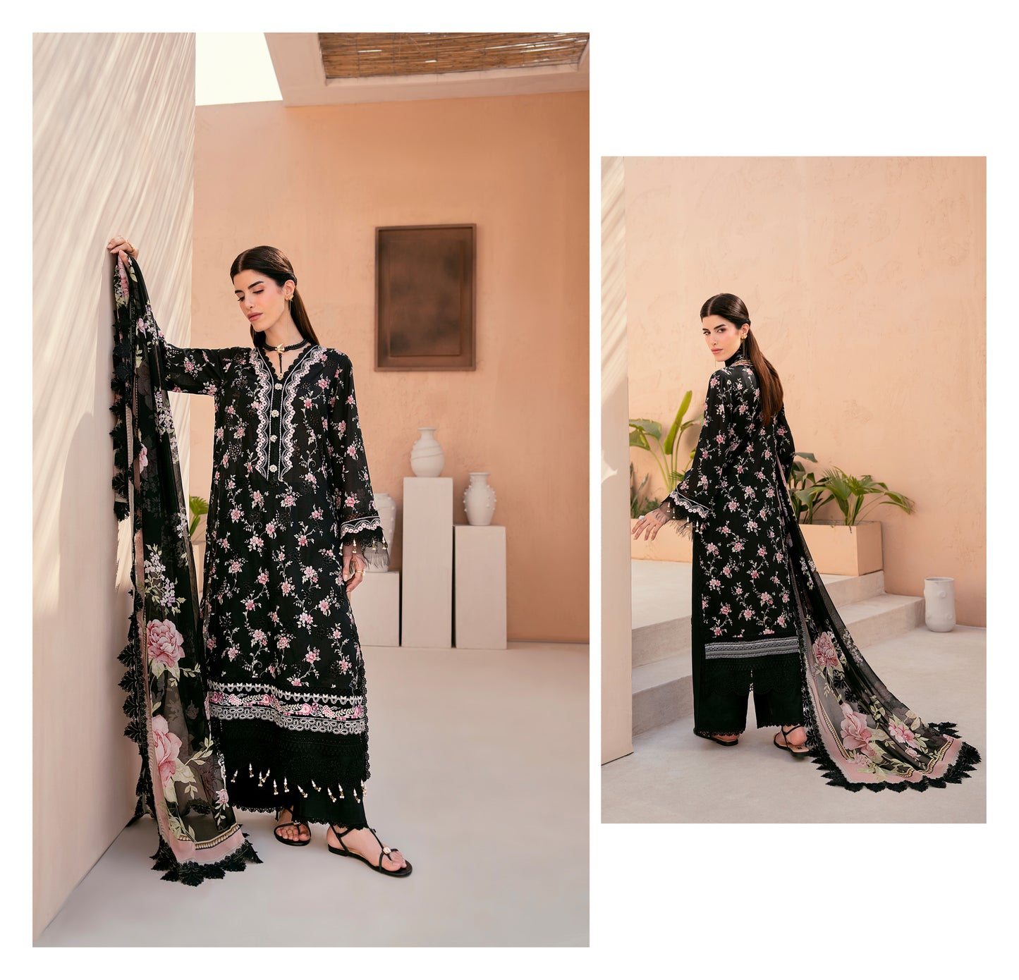 EMBROIDERED LAWN