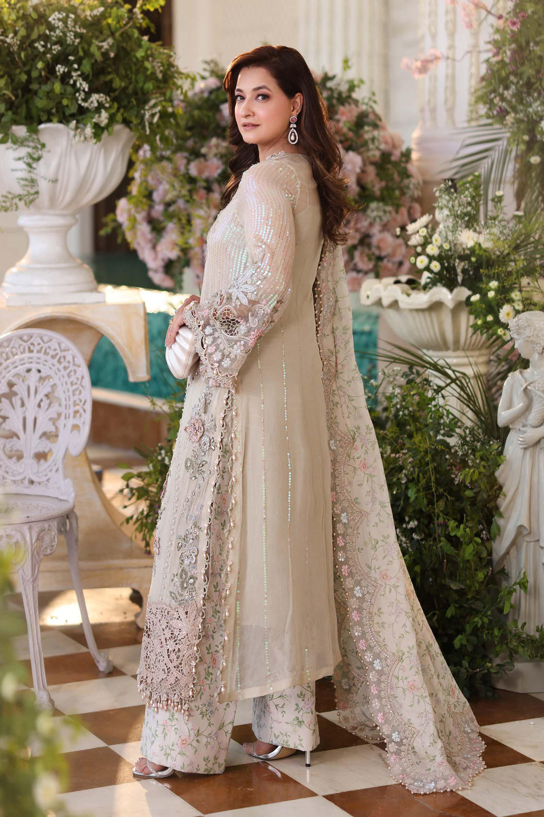 Luxury Embroidered Chiffon
