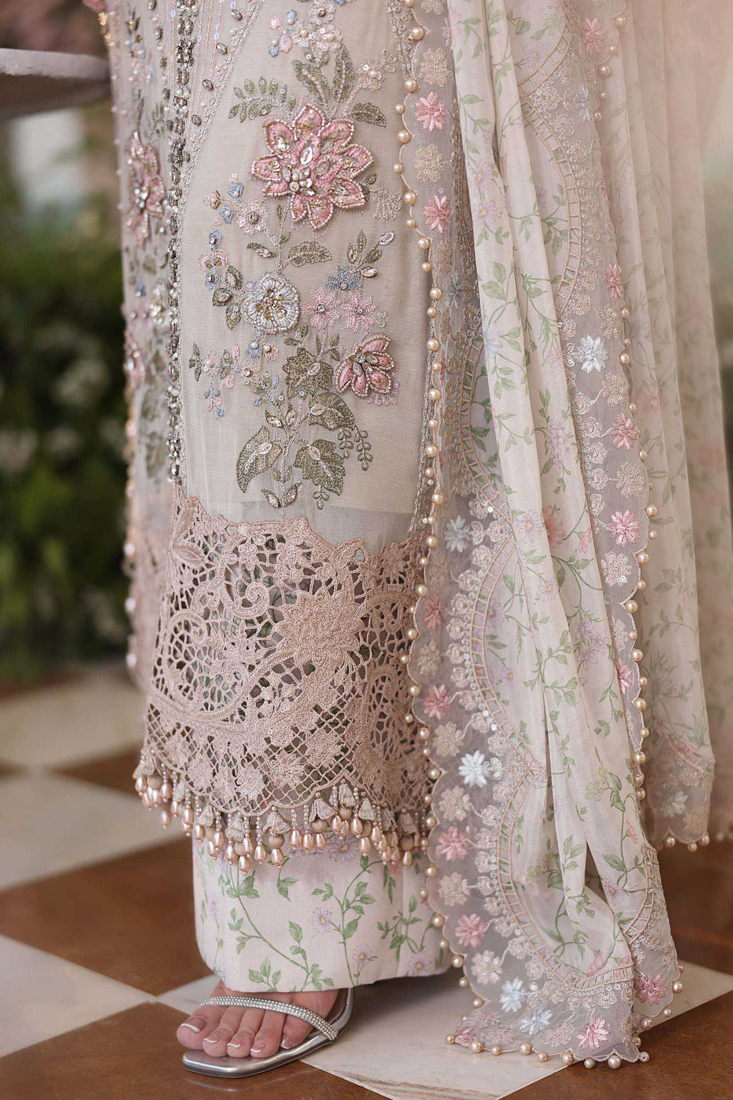 Luxury Embroidered Chiffon