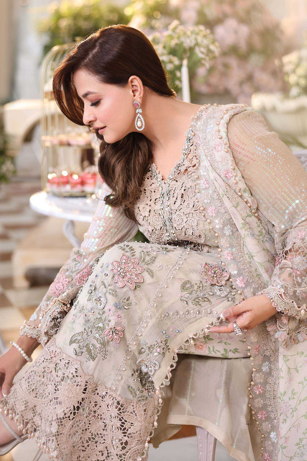 Luxury Embroidered Chiffon