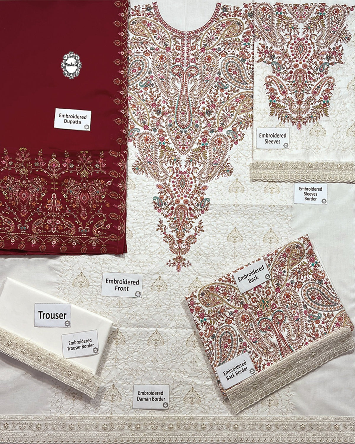 Luxury Lawn Chikankari