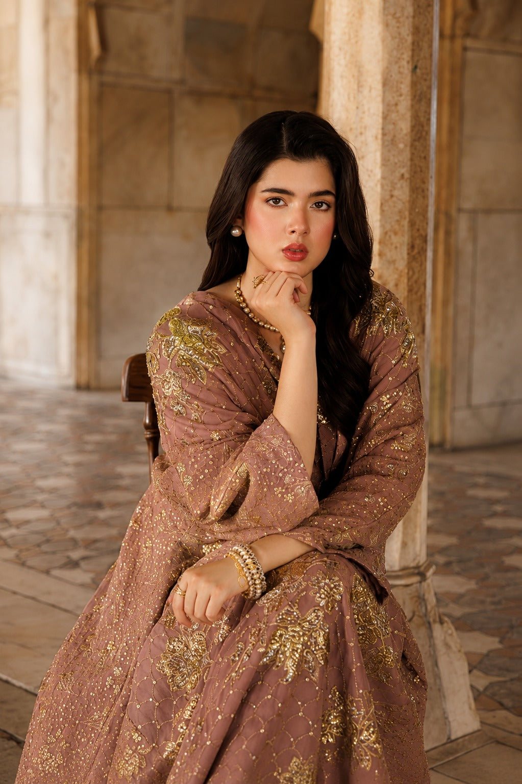 Formal Chiffon Kaftan