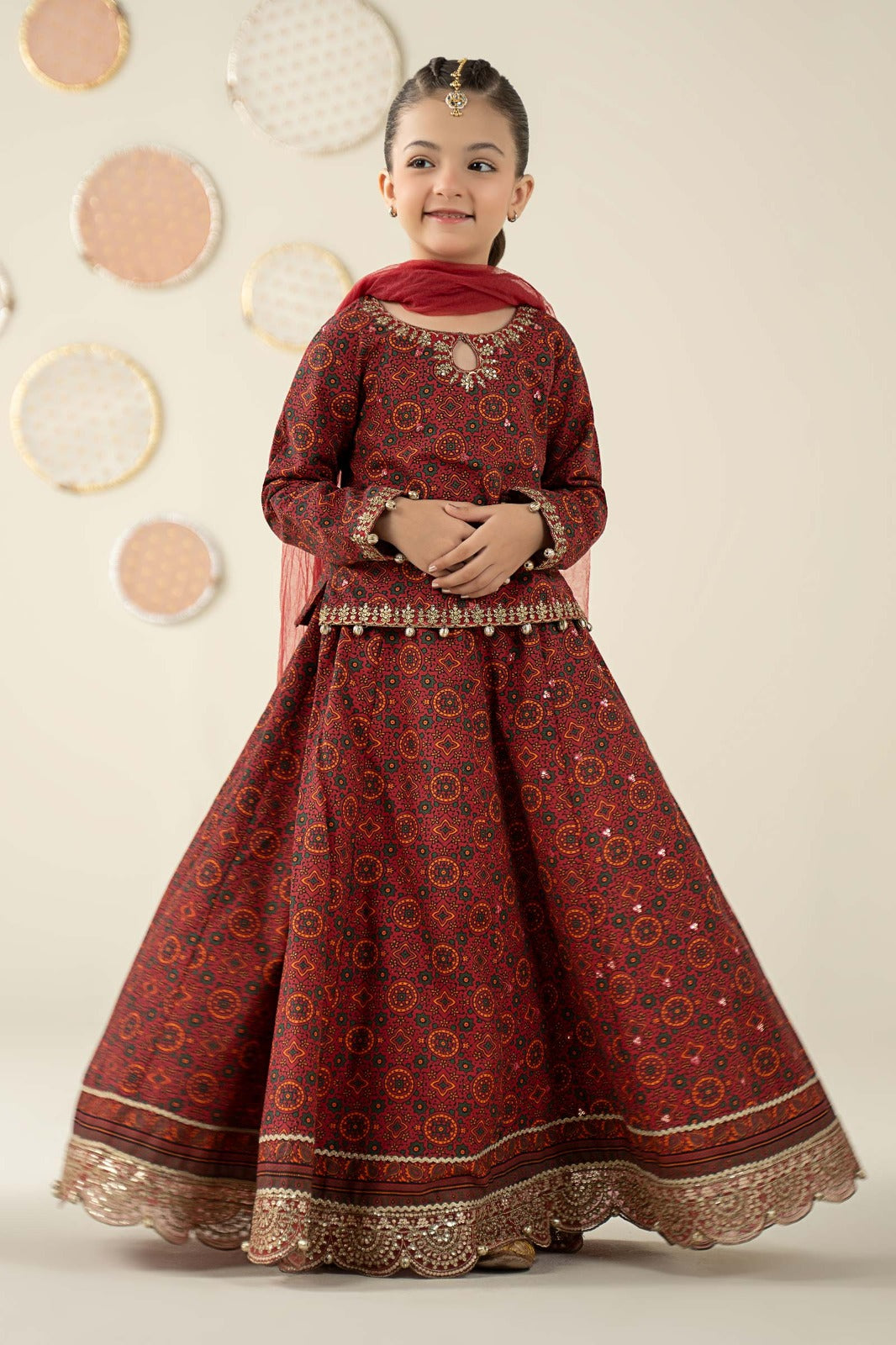 The Elegant Occasion Kids Lhenga Set Wedding