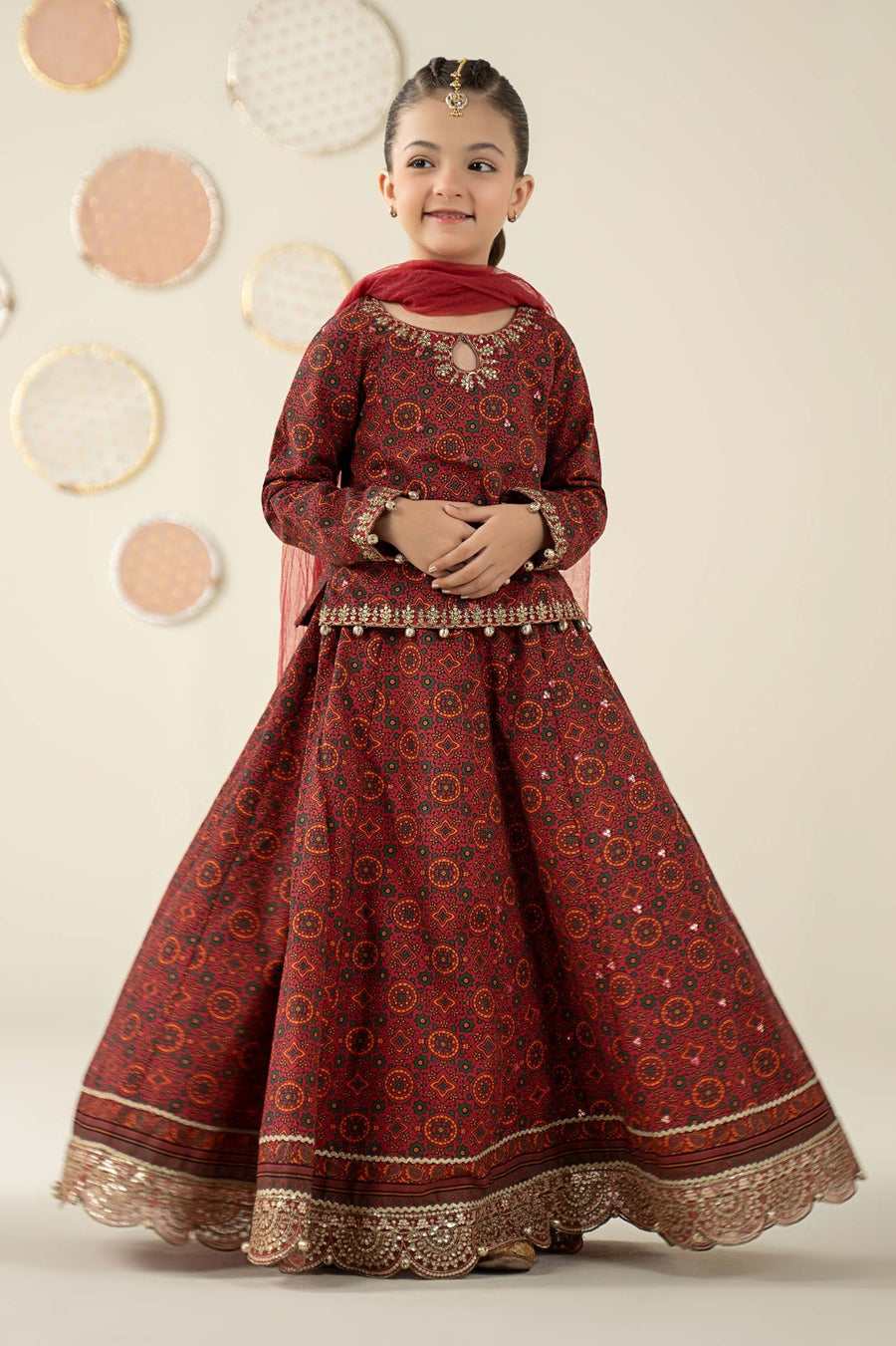 The Elegant Occasion Kids Lhenga Set Wedding