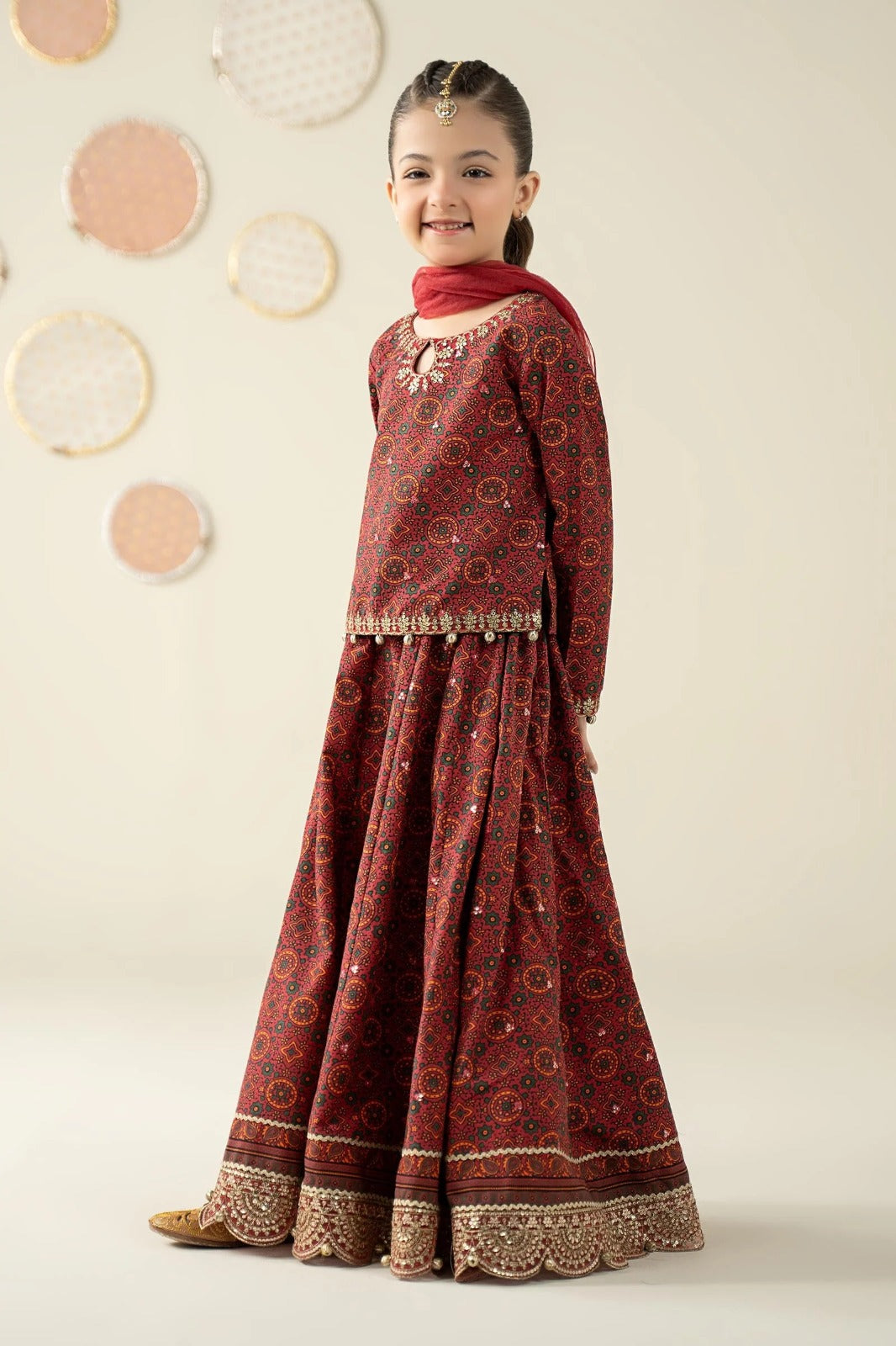 The Elegant Occasion Kids Lhenga Set Wedding