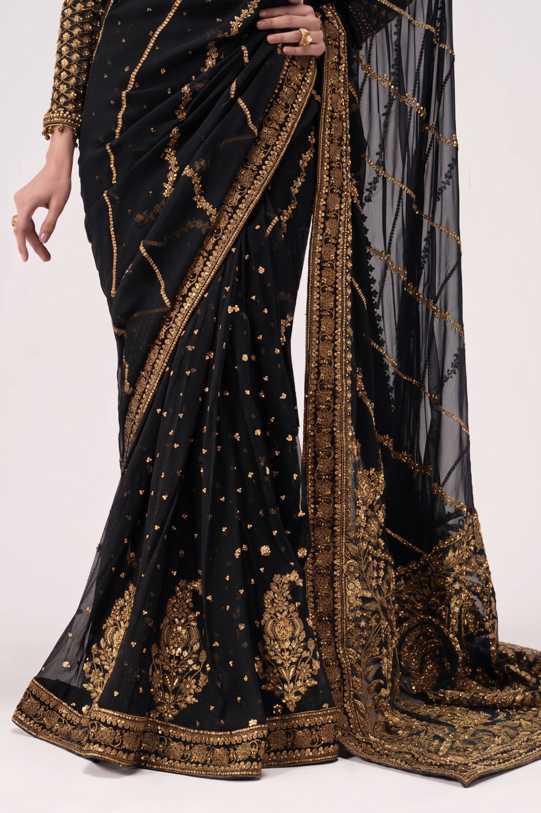 The Grand Occasion Saree Chiffon Wedding