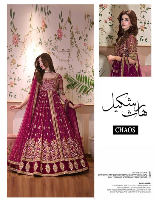 The Hand Embellished Pishwas Maxi Wedding