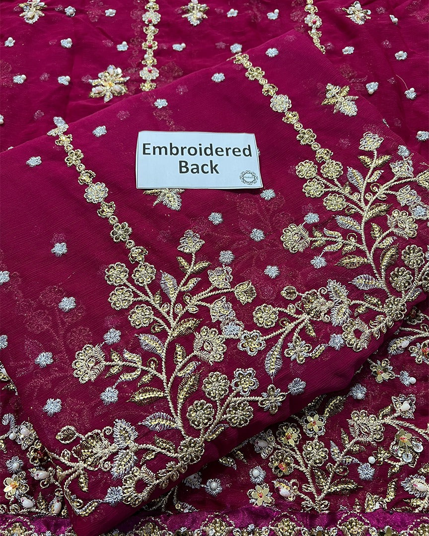 The Hand Embellished Pishwas Maxi Wedding