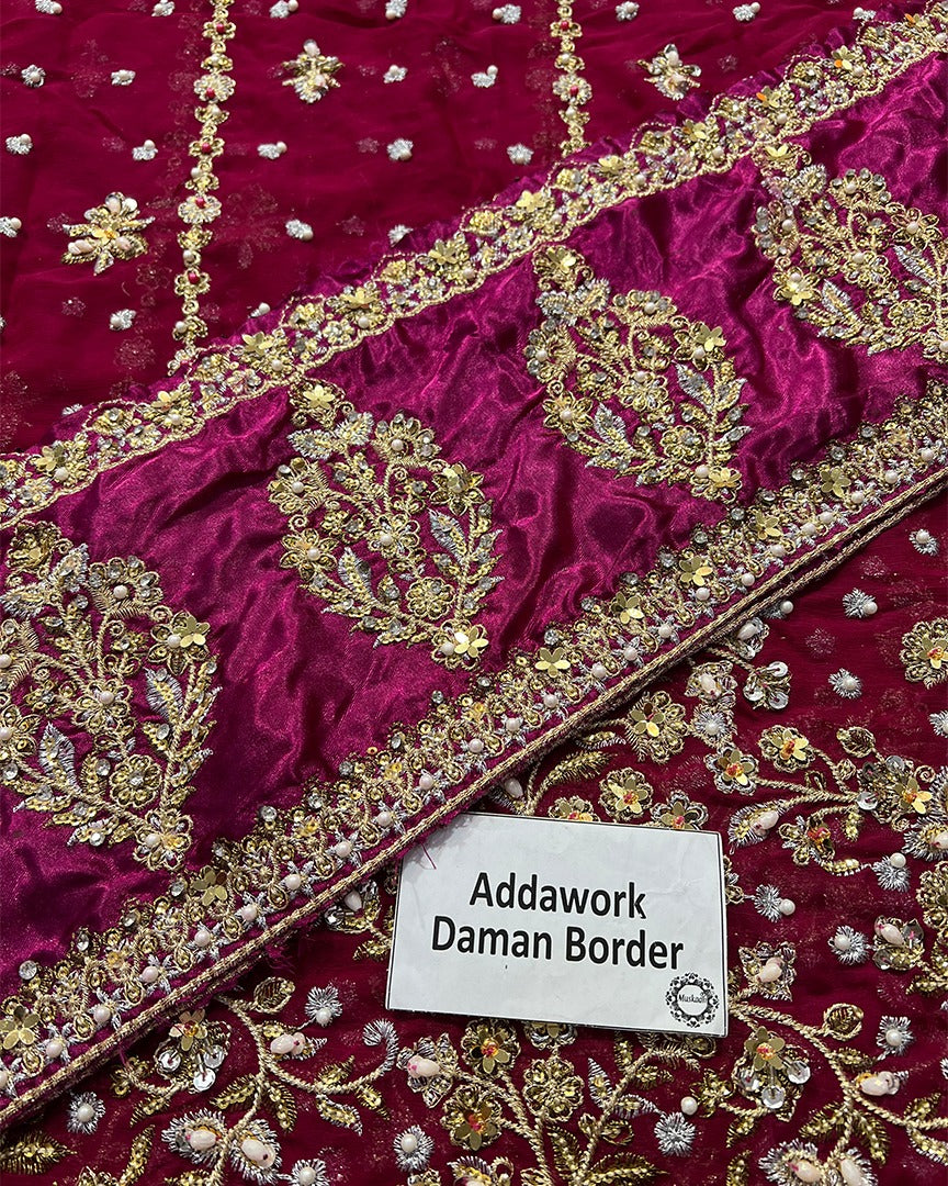 The Hand Embellished Pishwas Maxi Wedding