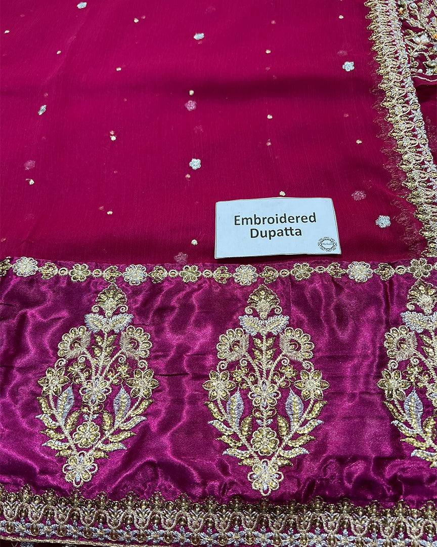 The Hand Embellished Pishwas Maxi Wedding