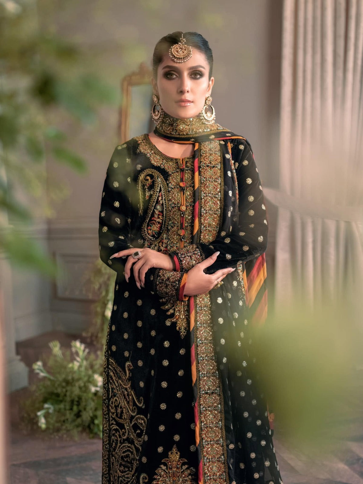 The Signature Embroidered Velvet Wedding