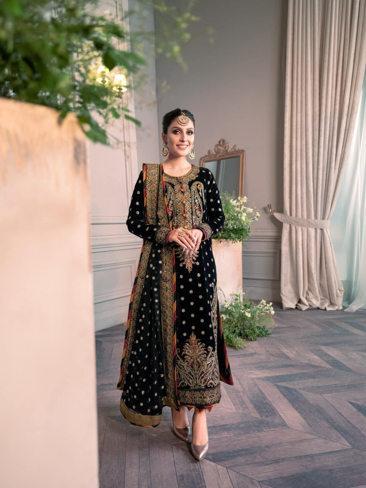 The Signature Embroidered Velvet Wedding