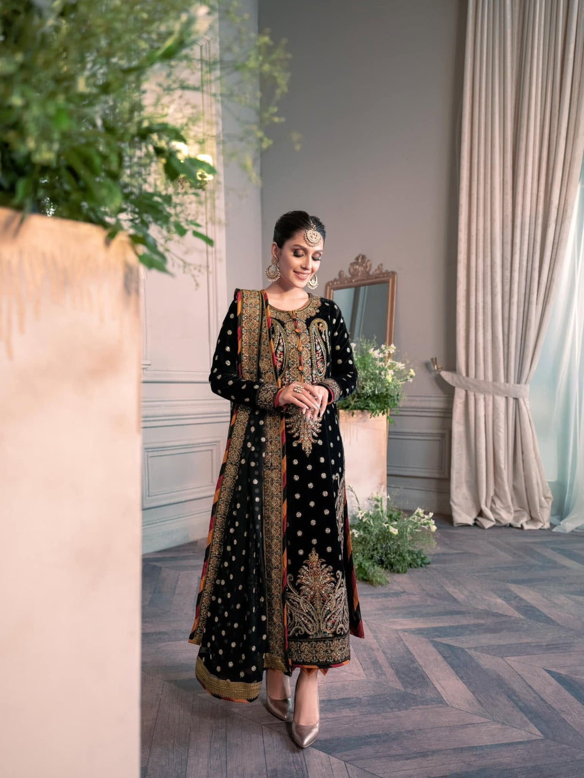 The Signature Embroidered Velvet Wedding