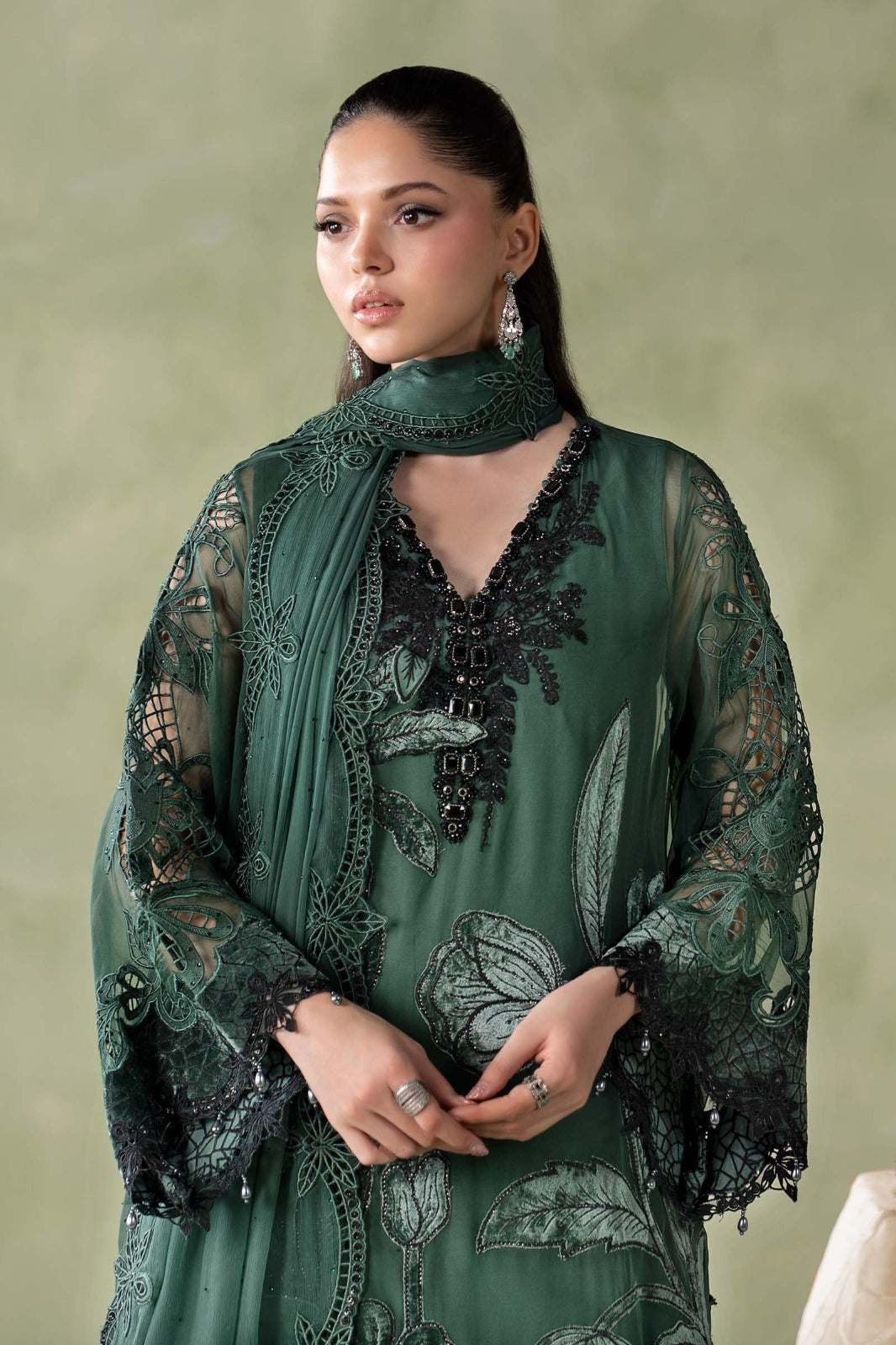 The Exquisite Embroidered Chiffon Formal