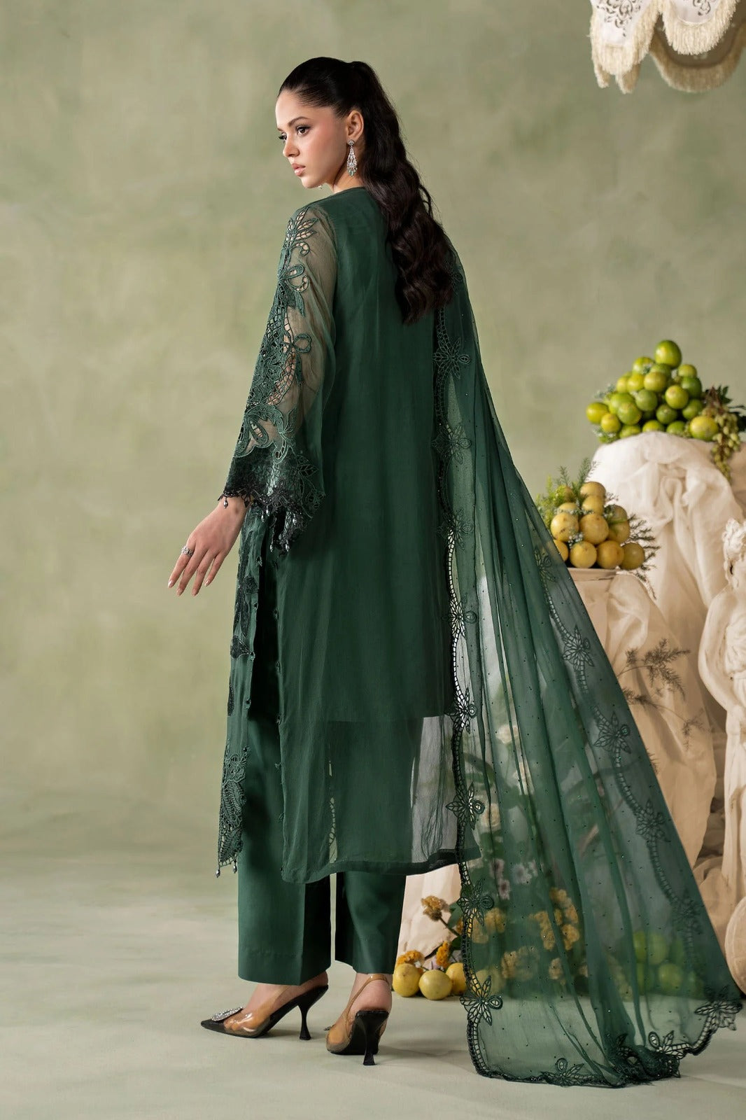 The Exquisite Embroidered Chiffon Formal
