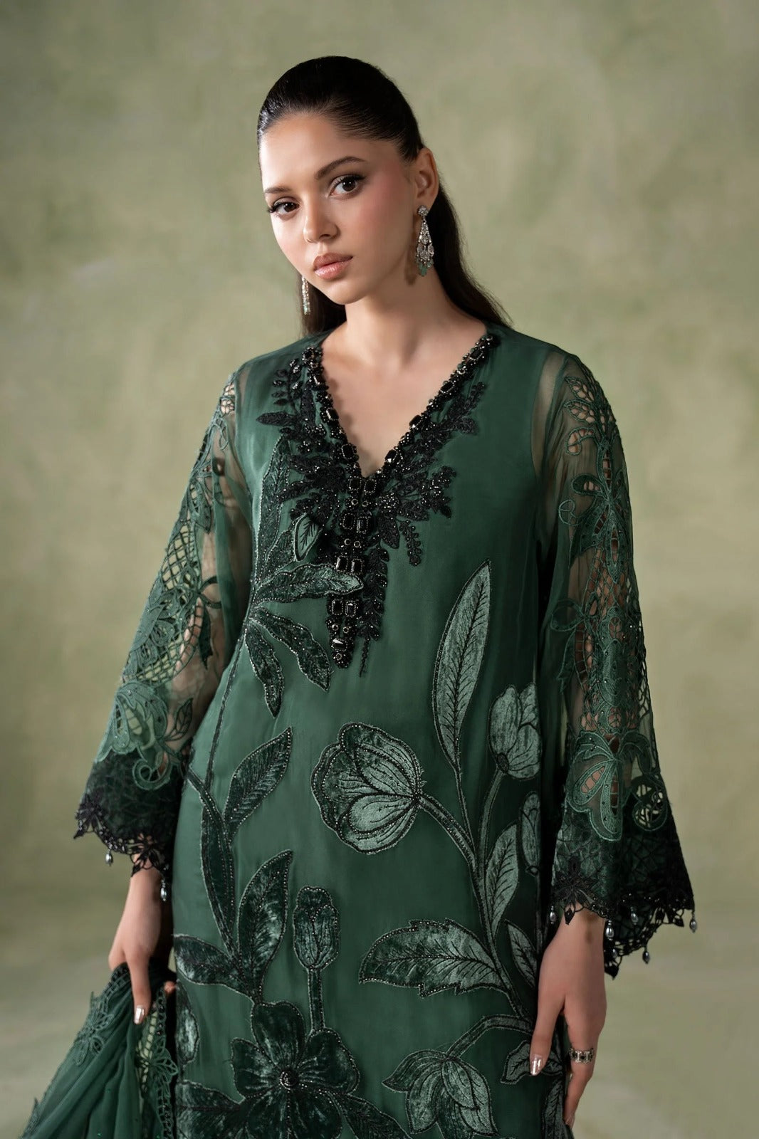 The Exquisite Embroidered Chiffon Formal