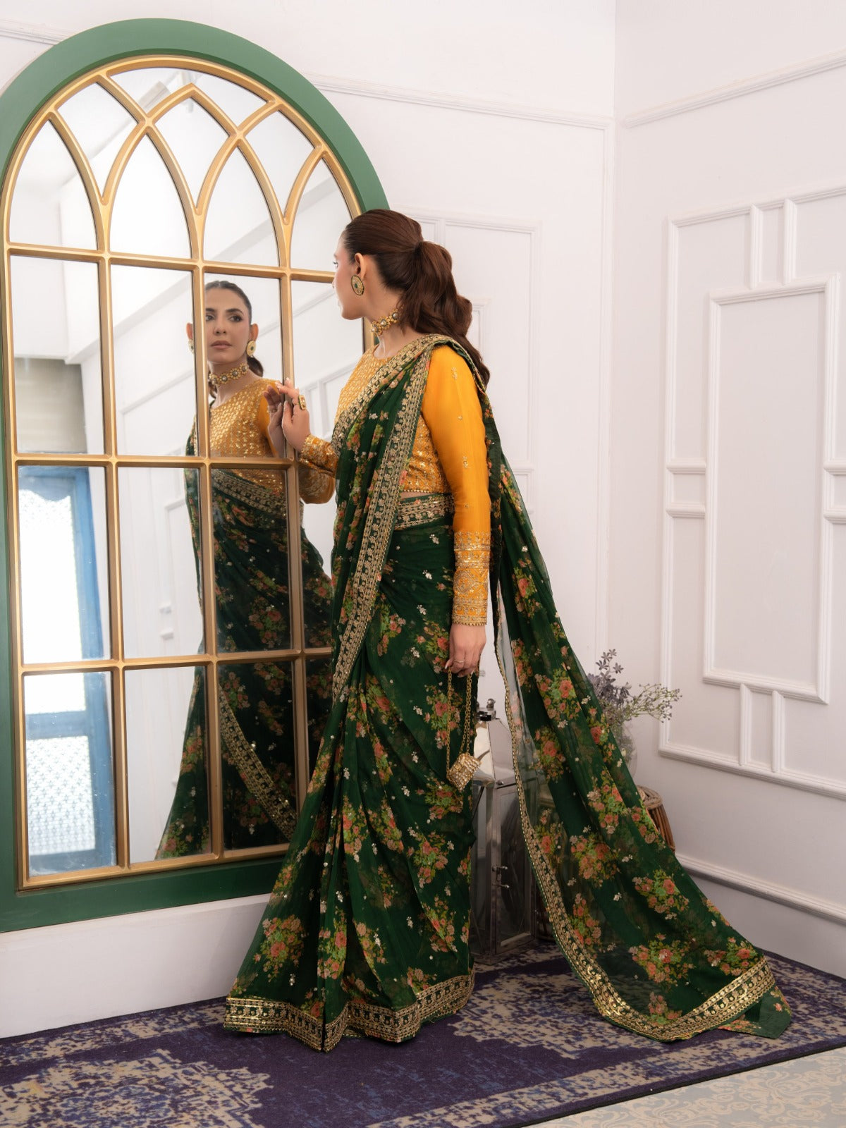 The Charm Chiffon Saree Luxury Wedding