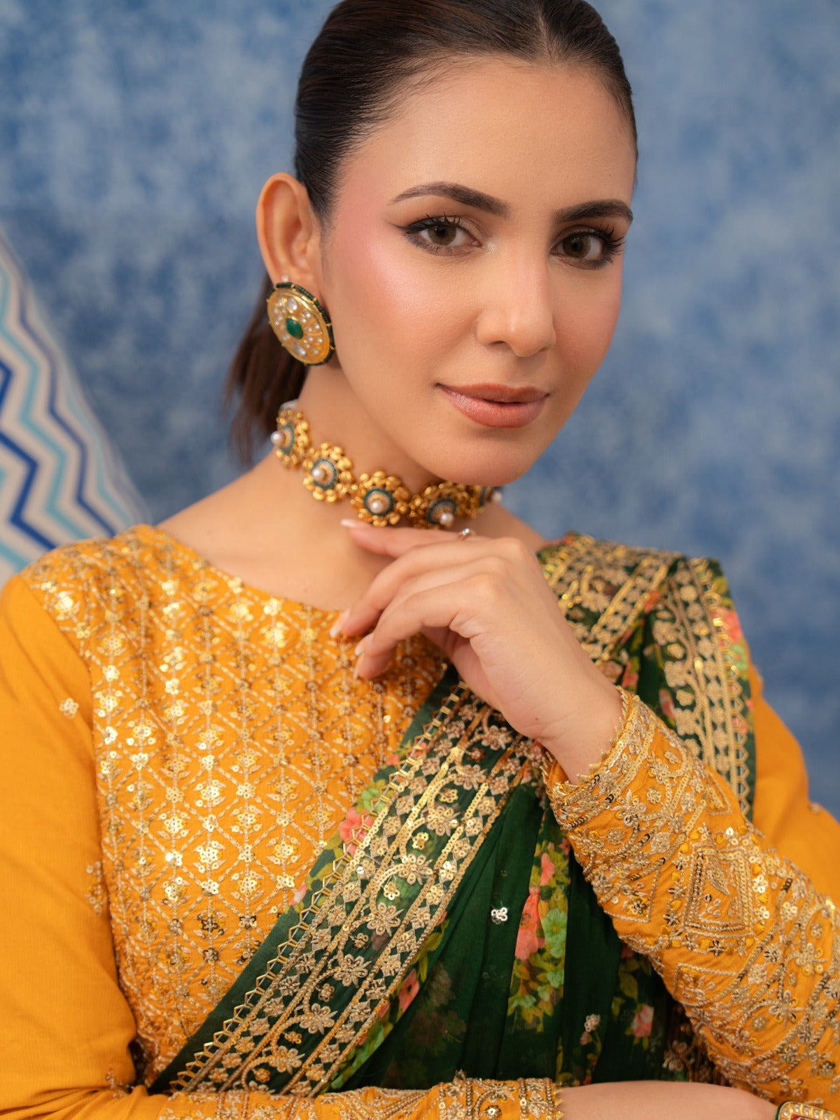 The Charm Chiffon Saree Luxury Wedding