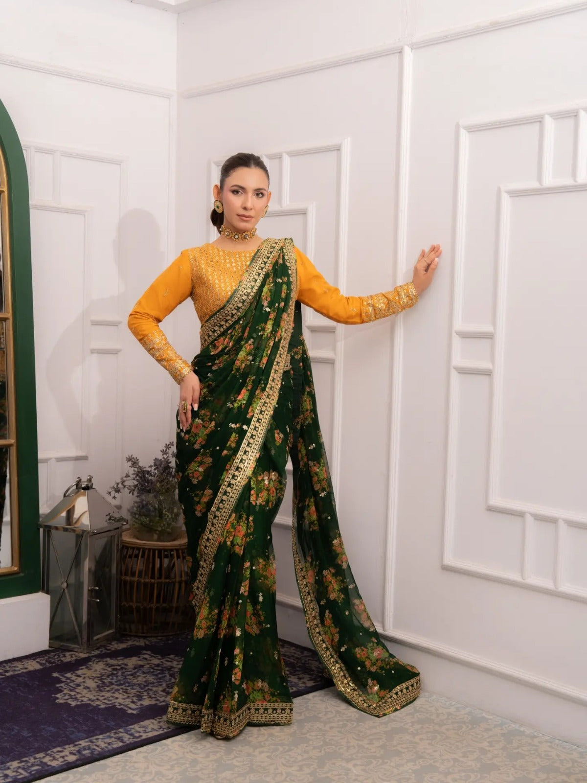 The Charm Chiffon Saree Luxury Wedding