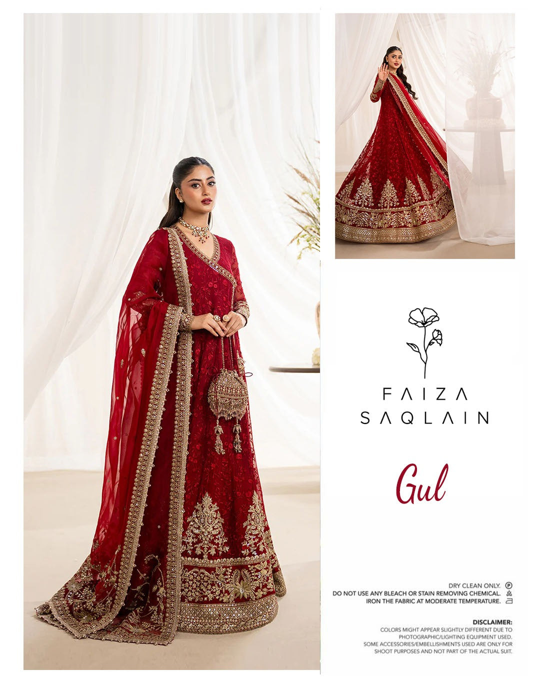 The Atelier Gul Angarkha Pishwas Maxi