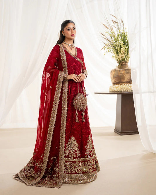 The Atelier Gul Angarkha Pishwas Maxi