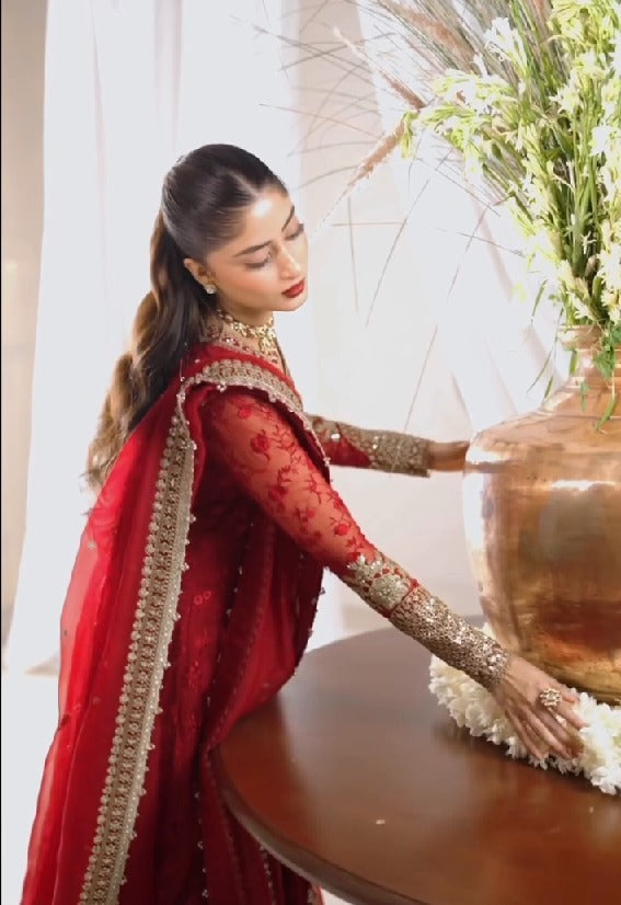 The Atelier Gul Angarkha Pishwas Maxi