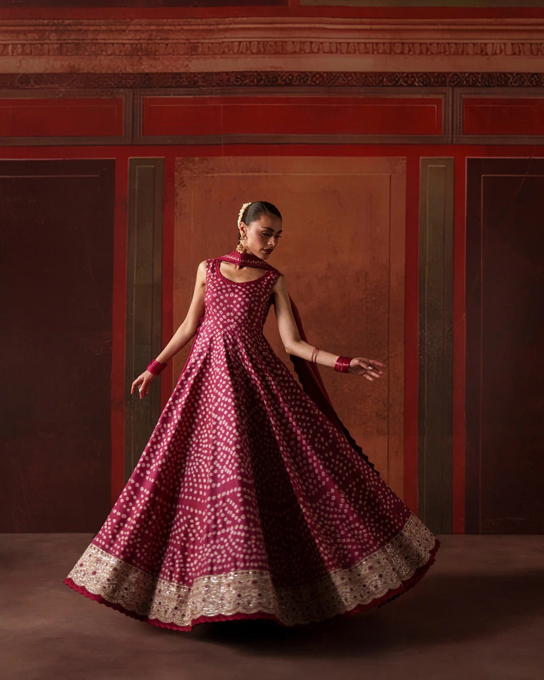 Luxury Formal Wedding-Pishwas Maxi
