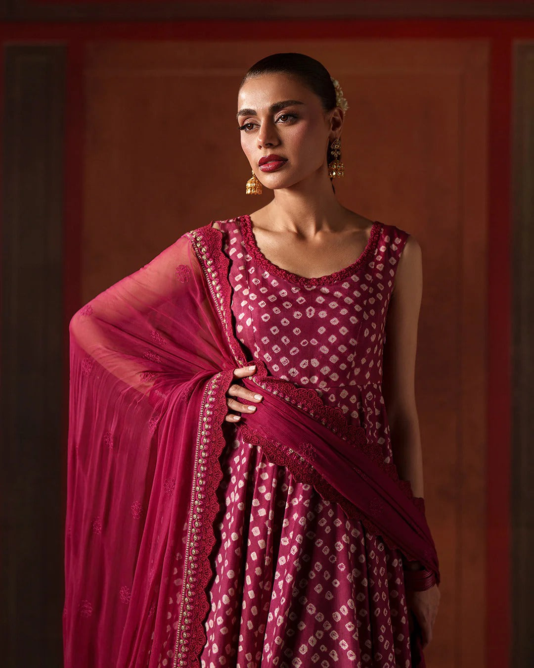 Luxury Formal Wedding-Pishwas Maxi