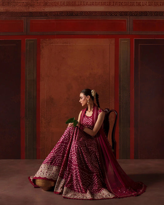 Luxury Formal Wedding-Pishwas Maxi