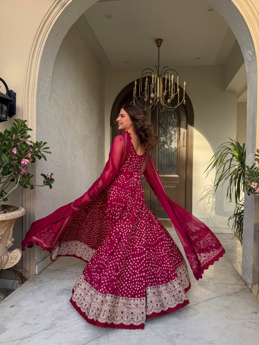 Luxury Formal Wedding-Pishwas Maxi