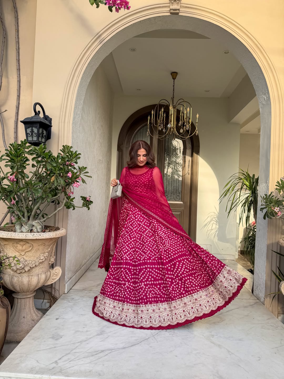 Luxury Formal Wedding-Pishwas Maxi