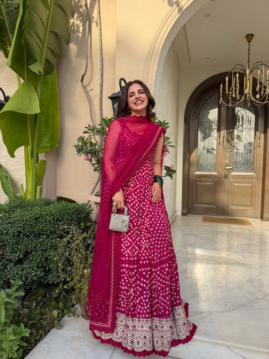 Luxury Formal Wedding-Pishwas Maxi